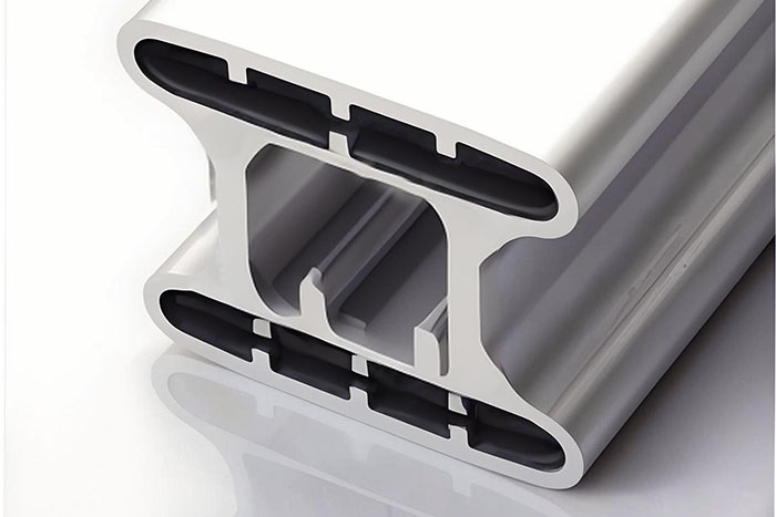 鋁型材定制開模醫療鋁合金外框鋁型材