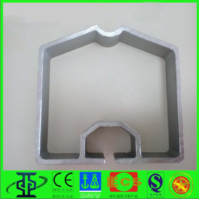 鋁型材定制開(kāi)模鋁合金篷房人字形掛管型材